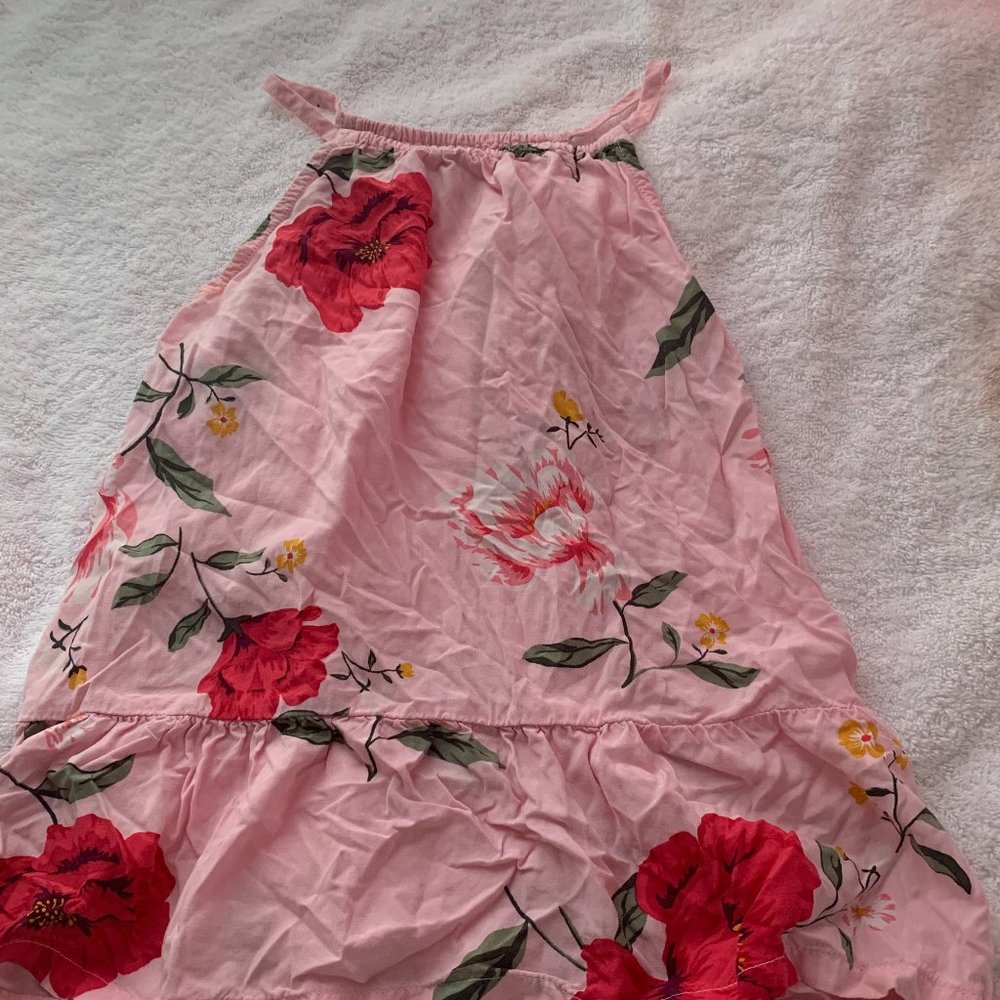 pink floral top